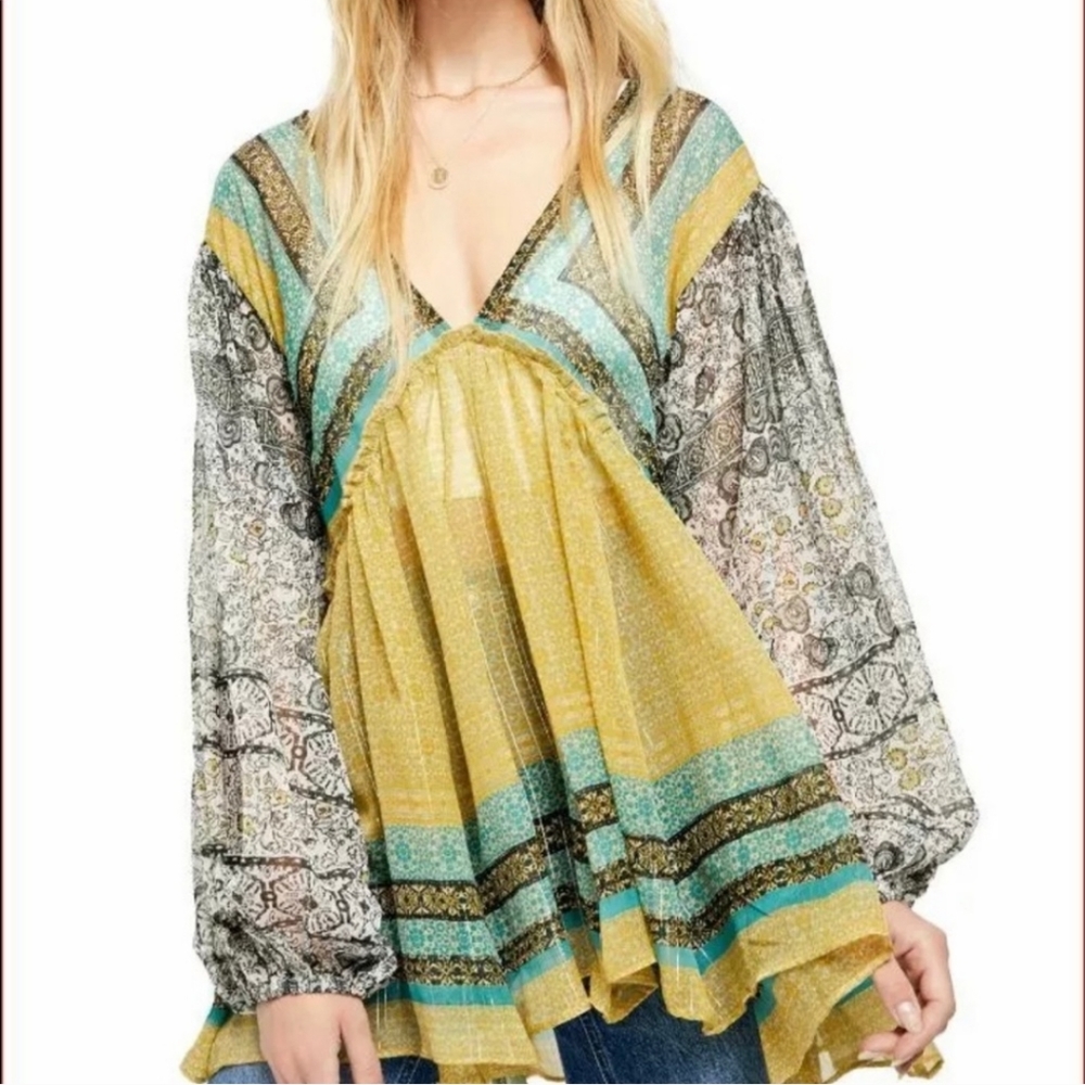 Free People Aliyah top NWT